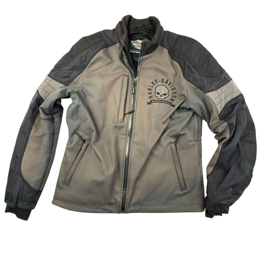 Harley Davidson Ridgeway Colorblocked Waterproof Riding Jacket Men Size Large - Picture 2 of 16